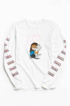 Urban Outfitters Big Baby D.r.a.m. Long Sleeve Tee,white,s