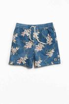 Urban Outfitters Insight Romeo Floral Boardshort,blue Multi,l