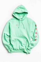 Urban Outfitters Champion Repeat Echo Hoodie Sweatshirt,turquoise,xl