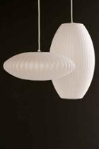 Urban Outfitters George Nelson Saucer Pendant Light,white,s