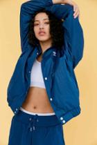 Urban Outfitters Adidas Originals New York Padded Track Jacket,navy,xs