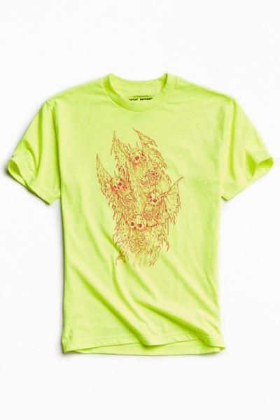 Urban Outfitters Uo Artist Editions Seldon Hunt Demonghost Tee