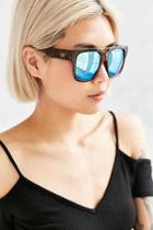Urban Outfitters Quay X Chrisspy Mila Sunglasses,brown,one Size