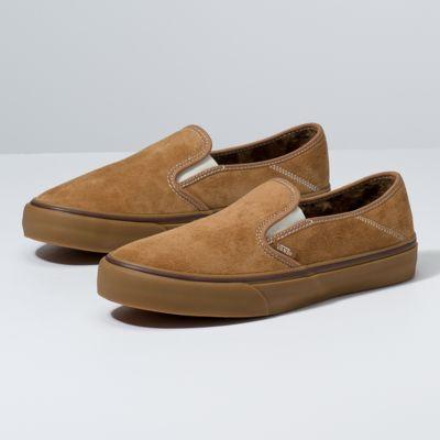 Vans Suede Slip-on Sf (chipmunk/checkerboard)