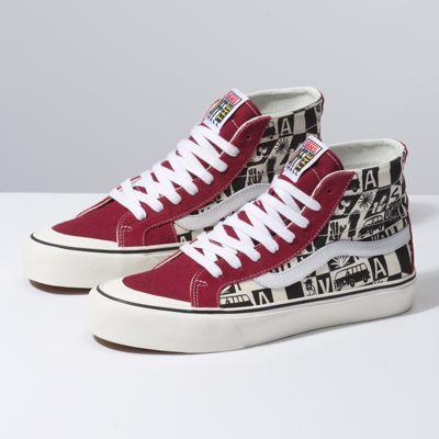 Vans Sk8-hi 138 Decon Sf (yusuke Hanai Rumba Red/marshmallow)