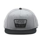 Vans Sapling Snapback Hat (heather Grey-black)
