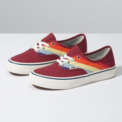 Vans Rad Rainbow Authentic Sf (biking Red/marshmallow)