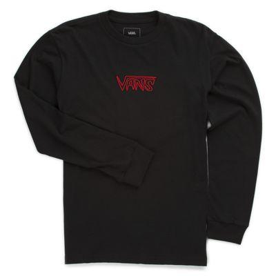 Vans Boys Sketch Tape Longsleeve T-shirt (black)