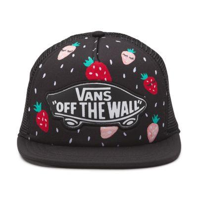 Vans Beach Girl Trucker Hat (flirt Berry)