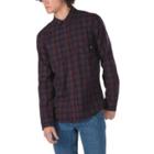 Vans Alameda Flannel Shirt (black Port Royale)