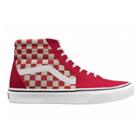 Vans Womens Customs Sk8-hi (red Check)