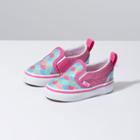 Vans Toddler Mermaid Scales Slip-on V (carmine Rose/true White)