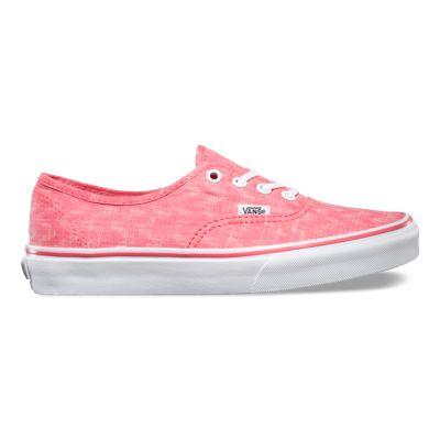 Vans Denim Chevron Authentic (coral/true White)