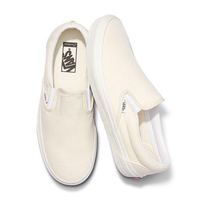 Vans Customs Natural White Slip-on Wide (customs)