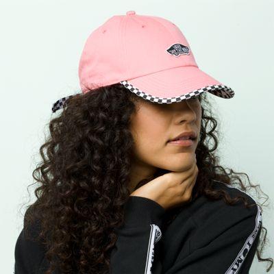 Vans Check It Hat (strawberry Pink Checkerboard)