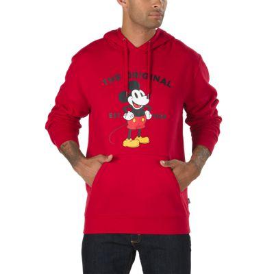 Vans Disney X Vans Mickey Mouse's 90th Classic Pullover Hoodie (chili Pepper)