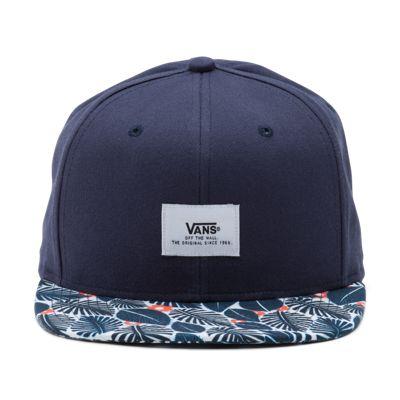 Vans Walmer Snapback Hat (navy- French Blue Paisley)