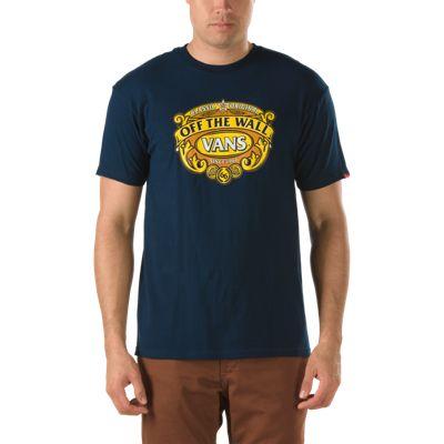 Vans Mens Shoes Skate Shoes Mens Shoes Mens Sandals Regal Artois T-shirt (navy)