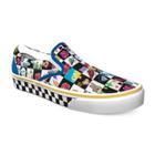 Vans Customs Kids Doodle Check Slip-on (customs)