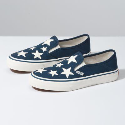 Vans Stars Slip-on Sf (gibraltar Sea/marshmallow)