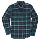 Vans Boys Banfield Flannel Shirt (dress Blues Corsair)
