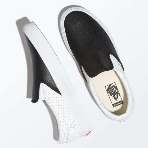 Vans Customs Perf Leather Slip-on (customs)