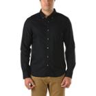 Vans Mendoza Ls Buttondown Shirt (black) Mens T-shirts