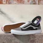 Vans Reflective Skate Old Skool Shoe (black/grey)