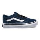Vans Kids Suede Old Skool (dress Blues/black)
