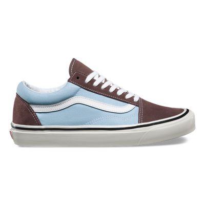 Vans Anaheim Factory Old Skool 36 Dx (brown/light Blue)