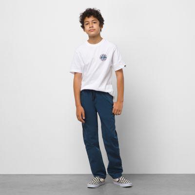 Vans Kids Range Salt Wash Pant (dress Blues)