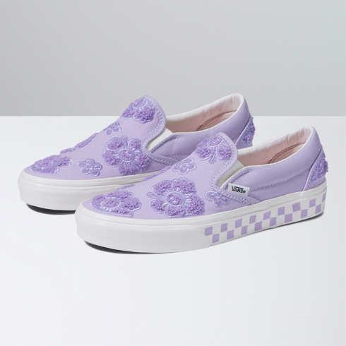 Vans X Em On Holiday Classic Slip-on (em On Holiday Multi/true White)
