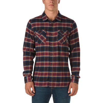 Vans Banfield Buttondown Shirt (dress Blues/port)