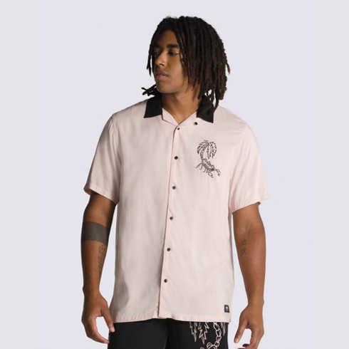 Vans Parise Buttondown Shirt (rose Smoke)