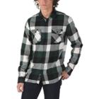 Vans Box Flannel Shirt (darkest Spruce Natural)