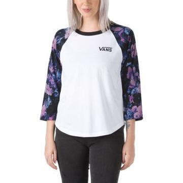 Vans Drip Floral Raglan (white/drip Floral)