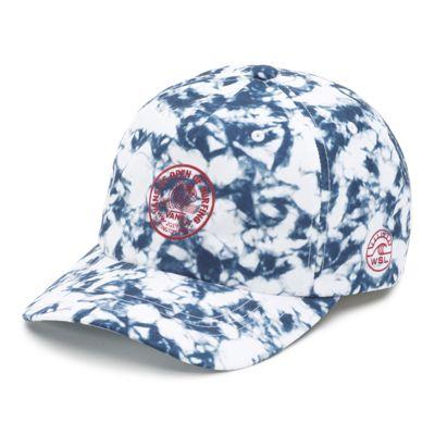 Vans Us Open Logo Court Side Printed Hat (dress Blues)