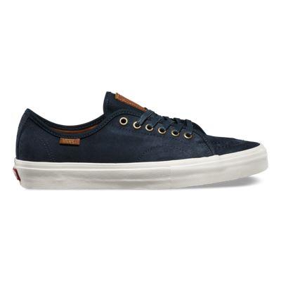 Vans Mens Shoes Skate Shoes Mens Shoes Av Classic (antique Blue Graphite)
