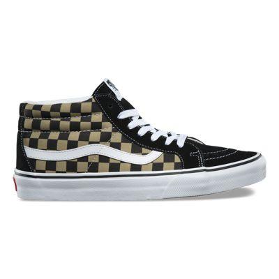 Vans 2-tone Checker Sk8-mid Reissue (boa/black)