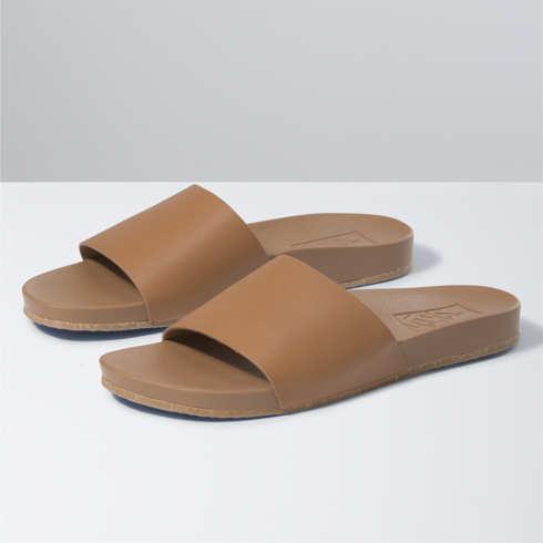 Vans Leather Decon Slide (chipmunk)