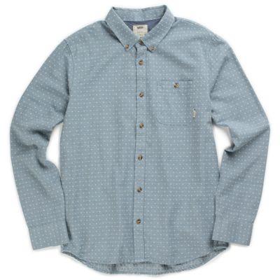 Vans Glencoe Buttondown Shirt (blue Mirage)
