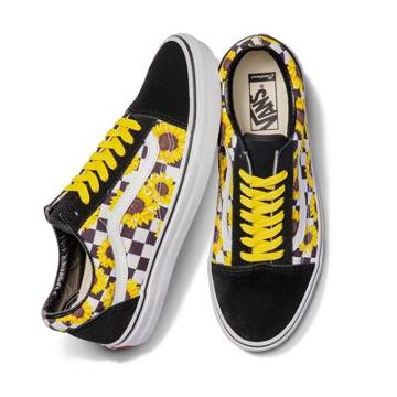 Vans Customs Sunflowers Old Skool Wide (customs)