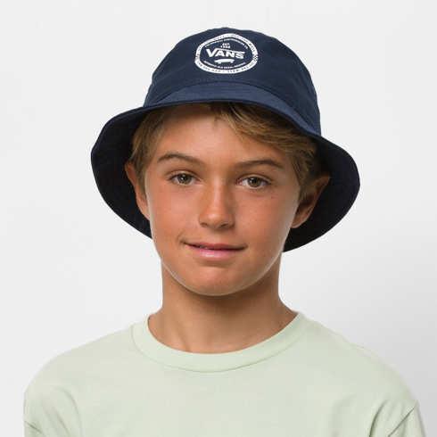 Vans Kids Drop V Bucket Hat (dress Blues)