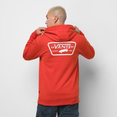 Vans Full Patched Hoodie (molten Lava)