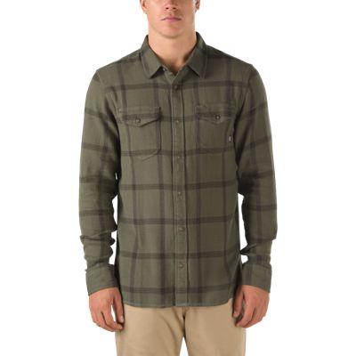 Vans Wayland Flannel Shirt (grape Leaf/black)