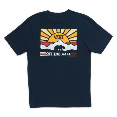 Vans Boys Grizzly Mountain T-shirt (navy)