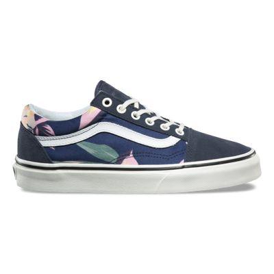 Vans Vintage Floral Ua Old Skool (navy/marshmallow)