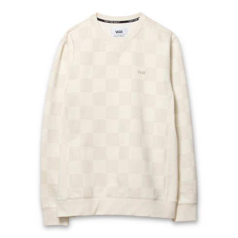 Vans Comfycush Aop Ribbed Crew (antique White/checkerboard)