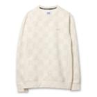 Vans Comfycush Aop Ribbed Crew (antique White/checkerboard)