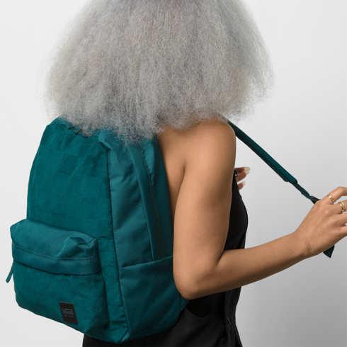 Vans Deana Corduroy Backpack (deep Teal)